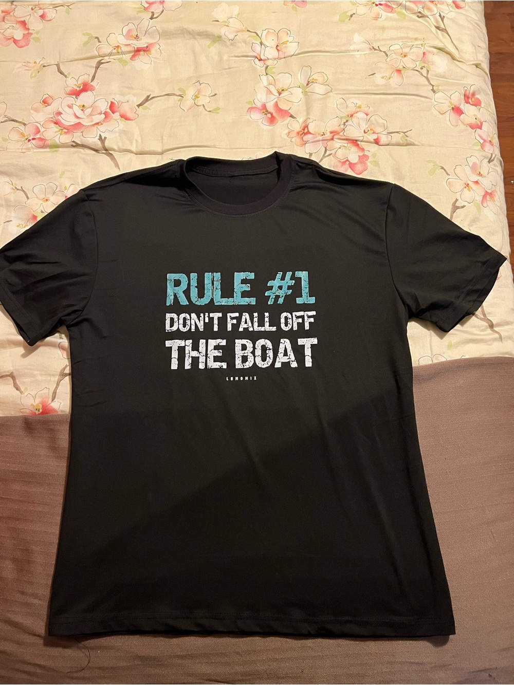 Cruise T-Shirt, Rule #1 Don't Fall Off The Boat Cruising Lovers Shirt Size XL